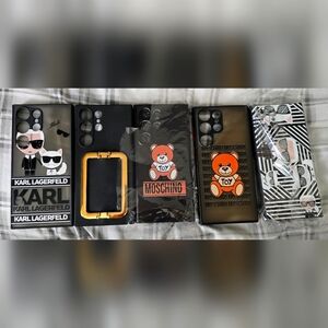 Set of 5 Samsung galaxy s23 ultra premium covers